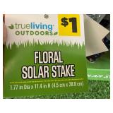 30 New Floral & Patriotic Solar Stakes
