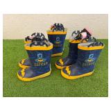 3 New Pairs Western Chief Batman Waterproof Boots Size 7/8