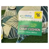 2 New Outdoor Chair Cushions 20" x 42"