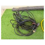 2 Extension Cords & Electric Weed Eater Blower/Vac 2560