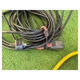 2 Extension Cords & Electric Weed Eater Blower/Vac 2560