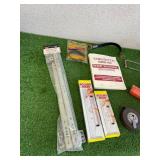 Mixed Lot - Drawer Slides, Rolling Rulers & Tools