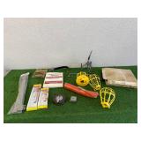 Mixed Lot - Drawer Slides, Rolling Rulers & Tools
