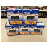 5 5# Boxes 2" 6D Brite Common Nails