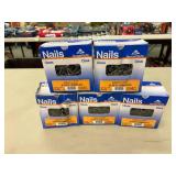 5 5# Boxes 2" 6D Brite Common Nails
