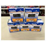 5 5# Boxes 2" 6D Brite Common Nails