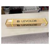 Full Case of 12 Levolor Roller Shades Cream 37" x 66" Easy to Resize