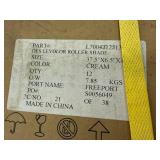 Full Case of 12 Levolor Roller Shades Cream 37" x 66" Easy to Resize