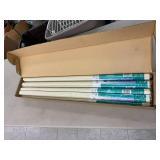 Full Case of 12 Levolor Roller Shades Cream 37" x 66" Easy to Resize