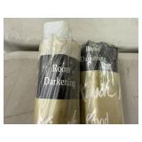 New Case of 2 Champagne Steel Rollers 45-54" 72" Length, Easy to Resize