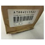 New Case of 4 Roller Shades White Light Filtered 731/4" x 66" Resizeable