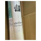 New Case of 4 Roller Shades White Light Filtered 731/4" x 66" Resizeable