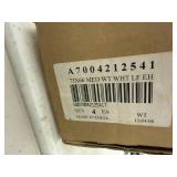 New Case of 4 Roller Shades White Light Filtered 731/4" x 66" Resizeable