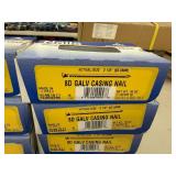 10 1# Boxes 2 1/2" 8D Galvanized Casing Nails