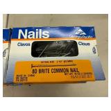 10 1# Boxes 2 1/2" 8D Brite Common Nails