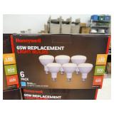 Honeywell LED 65W Replacement Bulbs 6 - 6 Packs