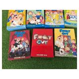 Family Guy DVD Sets Volume One - Volume 7