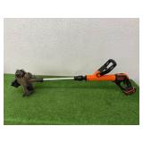 Black & Decker 20V Weed Trimmer with Battery & Charger