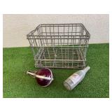 Bridgeman Metal Dairy Tote, Crookston MN Howel