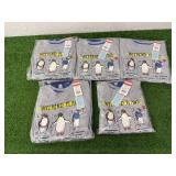 5 New Size 4 L (12/14) & 1 M (8/10) 2 Piece Pajama Sets