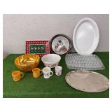 Tom & Jerry Bowls & Cups, Serving Trays