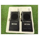 Sun Mark Walkie Talkies & Plastic Bowling Set