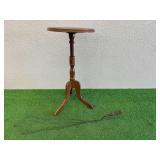 Plant Stand & Vintage Rug Beater