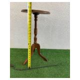 Plant Stand & Vintage Rug Beater