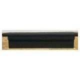 ^ Northern Tool + Equipment Low-Profile Crossover Truck Toolbox with Removable Tray, 69in. x 20in. x 13in., Aluminum, Textured Matte Black, Pull Handle Latches #41915 Msrp $459.99