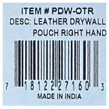 Leather Drywall Pouch Right Hand lot of 2