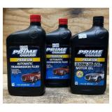 Prime Guard Motor Oil/Automatic Transmission Fluid lot of 3