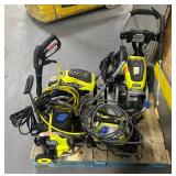 ^RYOBI Preasure Washer lot of 4