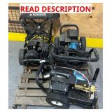 ^NorthStar Electric Cold Water Total Start/Stop Pressure Washer lot of 3