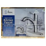 Home Impressions 1-Handle Lever Pull-Out Kitchen Faucet, Polished Chrome - All
