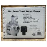 Semi-Trash Water Pump ONLY, For Threaded Shafts, 2in. Ports, 7,860 GPH #109274 Msrp $79.99