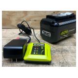 RYOBI OEM 40V LITHIUM BATTERY 6AH OP40605VNM