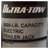 *Ultra-Tow A-Frame Electric Trailer Tongue Jack, 5000-Lb. Capacity, 12 Volts #99503 Msrp $229.99