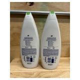 Dove Care By Nature shower gel (lot of 2)