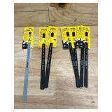 Stanley hacksaw blades (lot of 7)