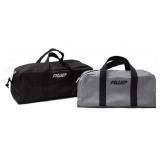 AWP Black/Gray Polyester 14-in Zippered Tool Bag