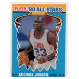 1990 Fleer All Stars Michael Jordan #5 Basketball Card