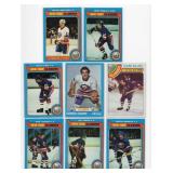 Lot Of 8 Vintage Hockey Cards Including 1979 Topps John Tonelli #146, 1973-74 Topps Germain Gagnon #178, and More!