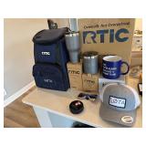 SOTA RTIC Promo Gift Lot Cooler Backpack Tumblers Hat Mug Bow Tie