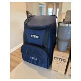 RTIC Cooler Bag & Drinkware Gift Lot w SOTA Mug Puck Blue Graphite
