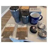 SOTA Drinkware Gift Lot Tumblers Mug Cork Sleeves Bottle Openers