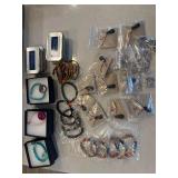 Mixed Jewelry Gift Lot Necklaces Bracelets Zen Garden Tins Bulk