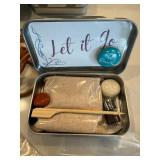 Mixed Jewelry Gift Lot Necklaces Bracelets Zen Garden Tins Bulk