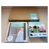 Pearhead Baby Gift Lot Letterboard Babyprints Frame Balloon Kit