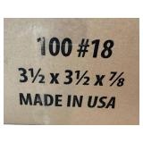 SOTAPOP Black Kraft Jewelry Gift Boxes Lot of 100 3.5x3.5x7/8 USA