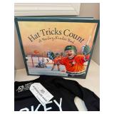 Portage And Main Hockey Babe 5/6T Sweatshirt + 2 Hockey Books Set